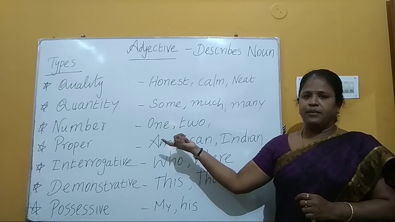 parts of speech meaning in tamil