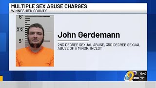 Winneshiek County man arrested on multiple child sex abuse charges