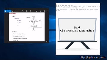 [Lập trình Python] Bài 6 Cấu Trúc Điều Kiện Phần 1