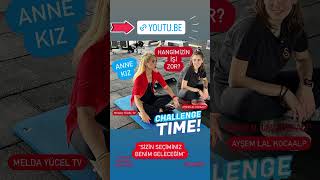 Anne Kız Challenge Hangimizin Işi Daha Zor? Kızım Ayşem Lal 19 Mayısta Ile Test Ettik