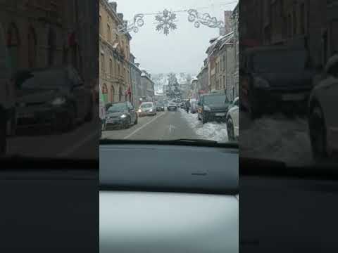 France Suisse شوارع أوروبا في الشتاء 