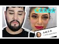 Worst reviewed makeup artist  pro mua reacts to judy d