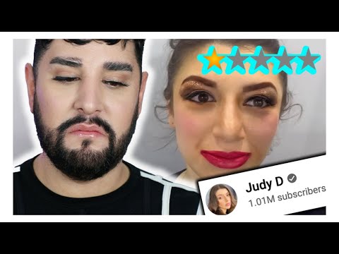 Worst Reviewed Makeup Artist! | PRO MUA reacts to Judy D