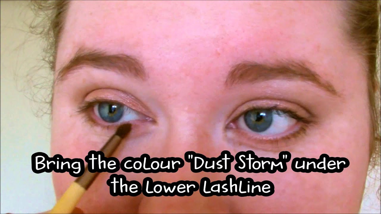 Soft Romatic Look (using Sleek:Storm Pallete)