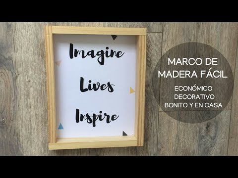 🎬 Video relacionado con marcos de fotos en madera