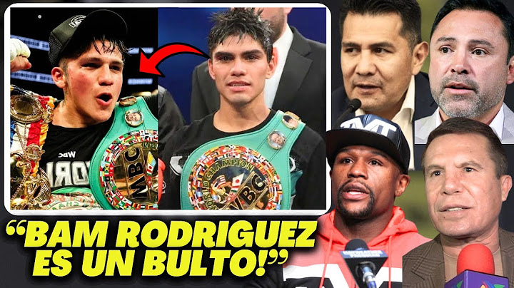 PROS DAN DURO MENSAJE de BAM RODRIGUEZ VS PEDRO GUEVARA
