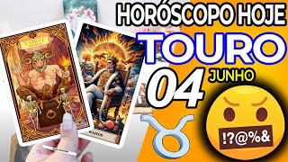 🚷MATÉRIA TREMENDA TURBIOSA VEM À LUZ❗️🌝 Touro ♉ 4 Junho 2024 | Horoscopo do dia de hoje ♉Tarot Touro