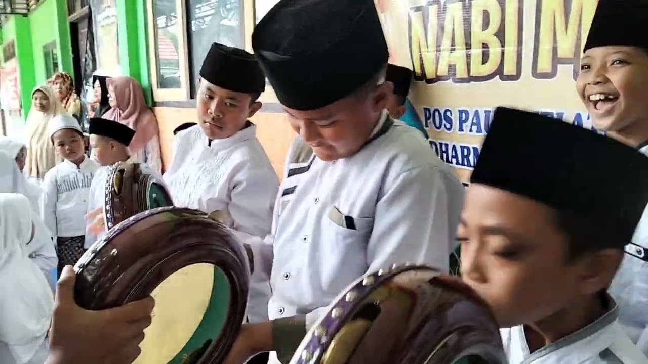 sholawat mahalul qiam #sdnsamberan 