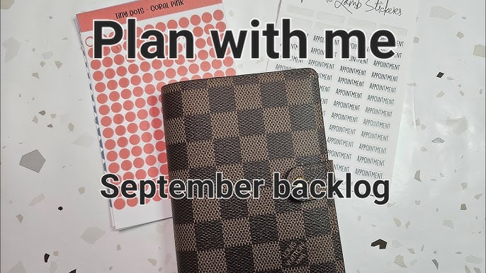 Plan With Me, Louis Vuitton MM Agenda