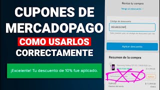 COMO USAR los CUPONES de descuento de MERCADOPAGO | en PC y APP screenshot 4