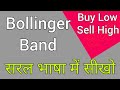 सीखो Bollinger Band Hindi में Bollinger Band for Beginners | #BOLLINGER BANDS Kya Hai #intradaytrade