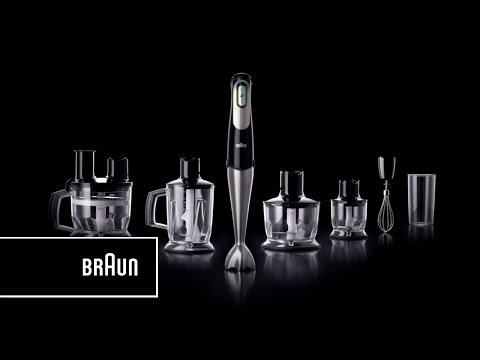 Braun Multiquick 7 Hand Blender- One squeeze. All speeds