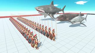 50 Spartan Warriors vs Every Faction | Testing Every Faction - Animal Revolt Battle Simulator
