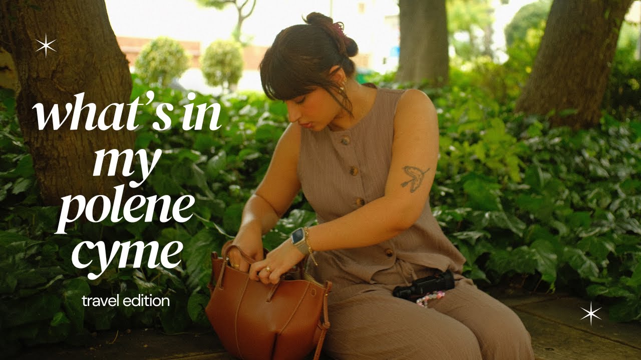 What’s In My Bag: Travel Edition ✈️  Polene Cyme Mini in Japan!