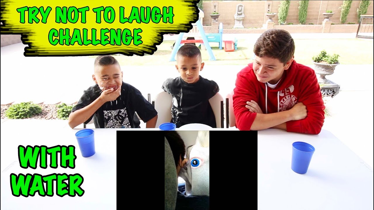 TRY NOT TO LAUGH CHALLENGE with DAMIAN AND DEION - youtube