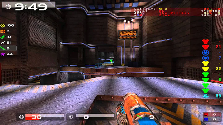 Quake Live: 102 vs just, map 2