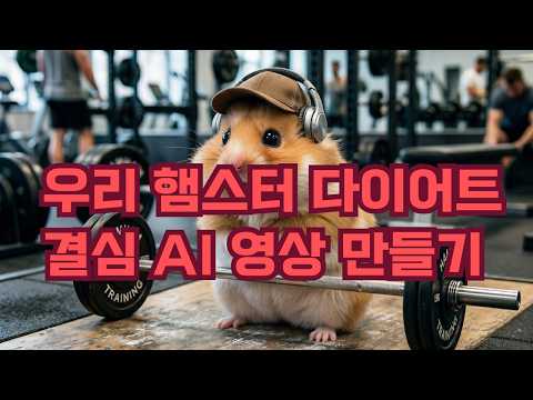 [영상 만들기]#햄스터완성영상#더빙영상비교#snj와ai#한국ai콘텐츠연구소