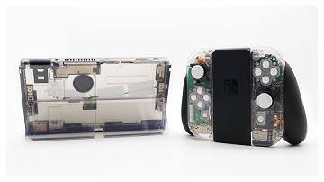 Nintendo Switch OLED Clear Shell Replacement | eXtremeRate Crystal Clear Shell