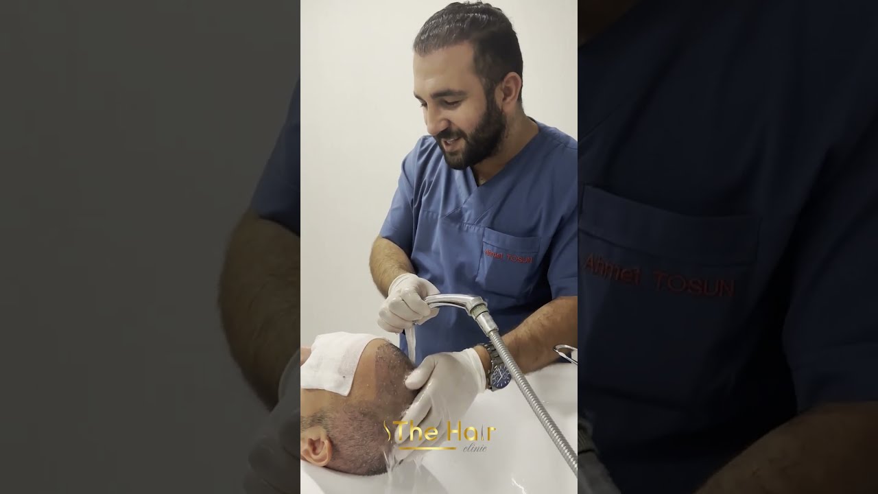 Saç Ekimi 10. Gün Yıkama - Kabuk Dökümü  - The Hair Clinic - Ahmet Tosun