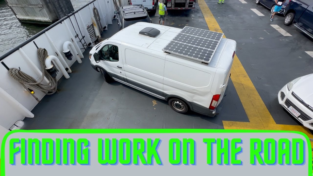 The drive to my seasonal job VAN LIFE YouTube