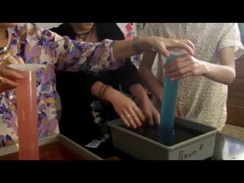 CO2 solubility in warm vs cold water demo