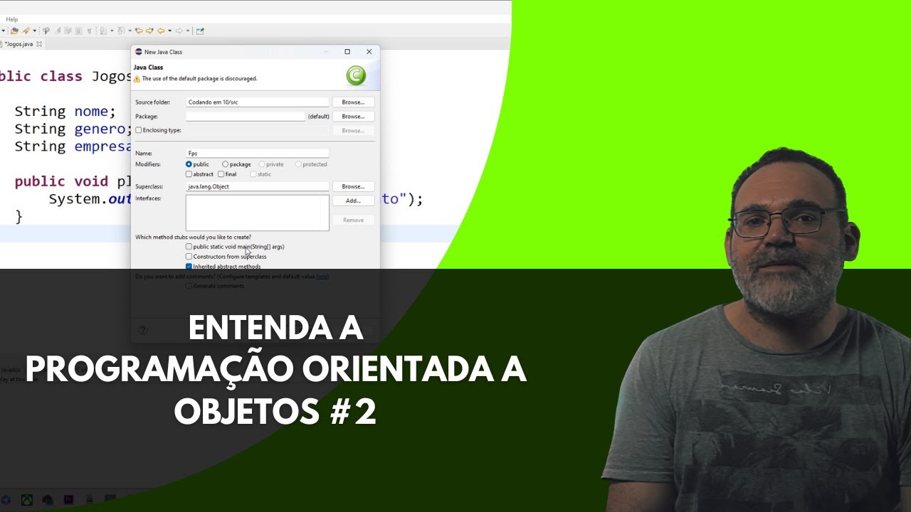 Entenda a programação orientada a objetos #2 - YouTube