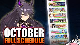 [Umamusume] October 2026 FULL Release Schedule Breakdown | Monthly Summary