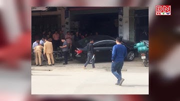 Tài xế ôtô không bằng lái tông chết 2 cha con