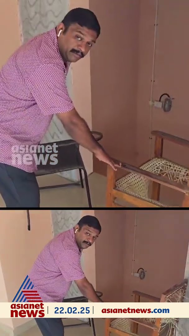 കാലടി സർവകലാശാലയിൽ ലിഫ്റ്റിനായി പണിത സ്ഥലം തുറന്നുകിടക്കുന്നു