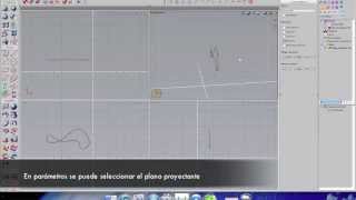 Nurbs proyectar curvas solidthinking evolve