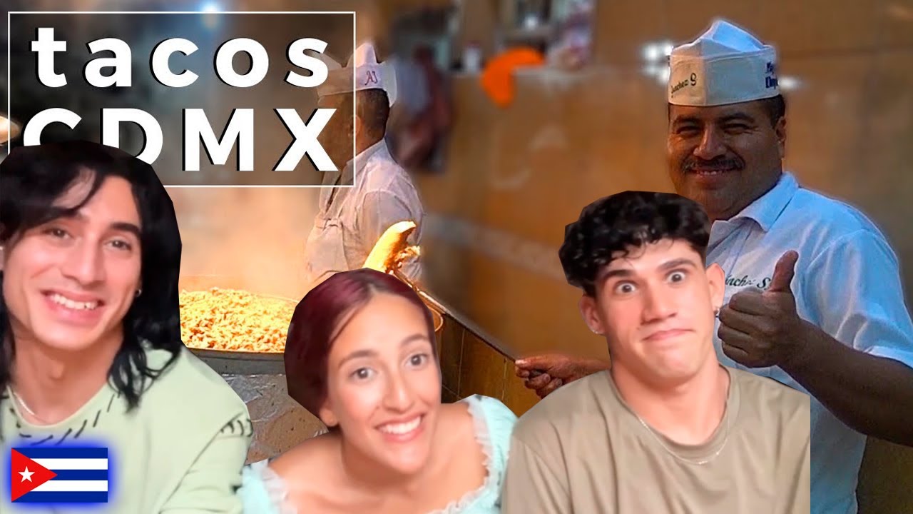 🇨🇺CUBANOS IMPACTADOS con Las Taquerías Nocturnas en Ciudad de 🇲🇽México