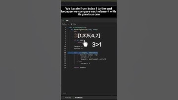 Leetcode 674 - Longest Continuous Increasing Subsequence #python #coding #shorts