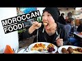 BEST MEAL OF MY LIFE! Trying Moroccan Food in Marrakesh