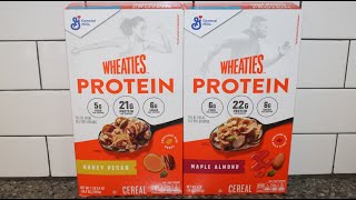 Wheaties Protein Cereal: Honey Pecan & Maple Almond Review