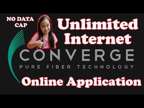 Paano ang Online Application sa Converge | Lana Eunice