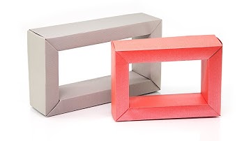 Origami Rectangular Photo Frame Tutorial - Paper Kawaii