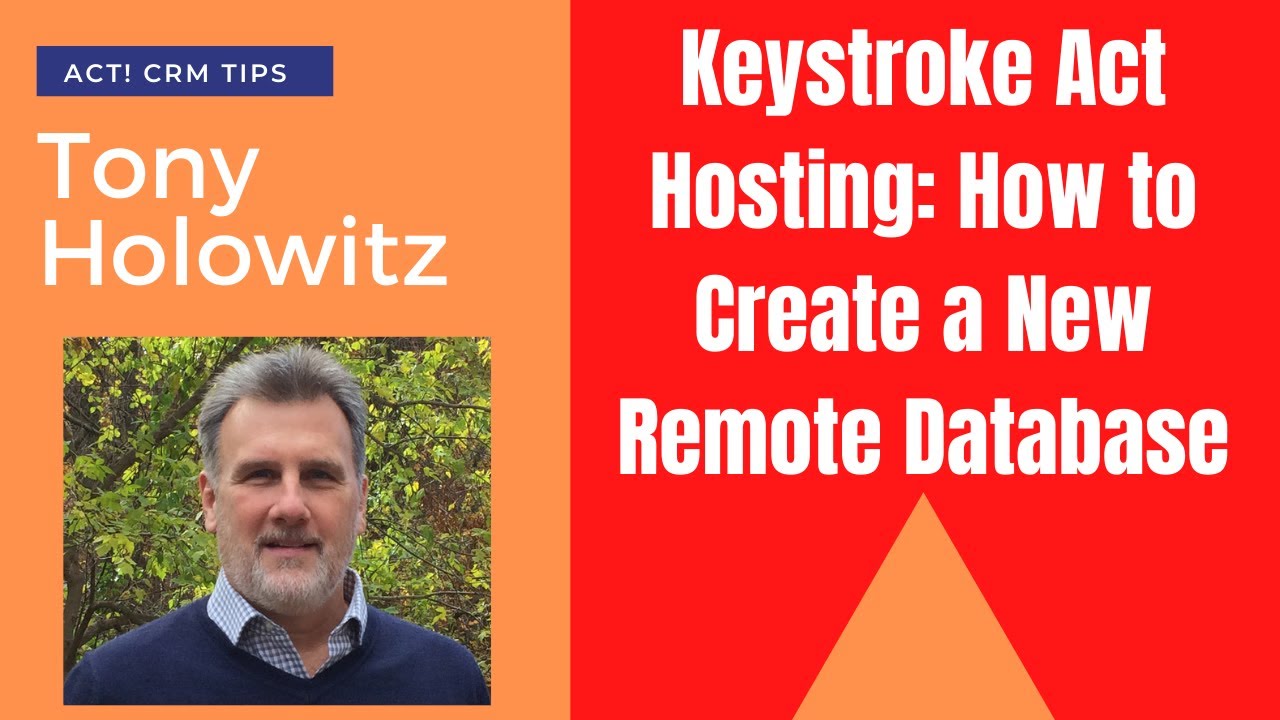Keystroke Act Hosting: How to Create a New Remote Database
