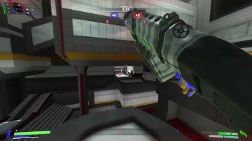 Free Arena FPS Gameplay | Red Eclipse - Control point capture!