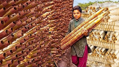 How High-Quality Paper Cones are Made for the Textile Industry|Amazing Process of Paper Cone Making 