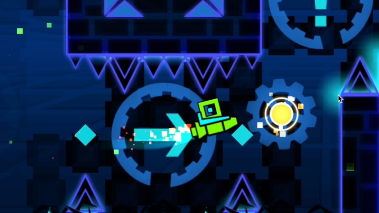I Played Geometry Dash On Computer For The First Time... (Here's How It ...