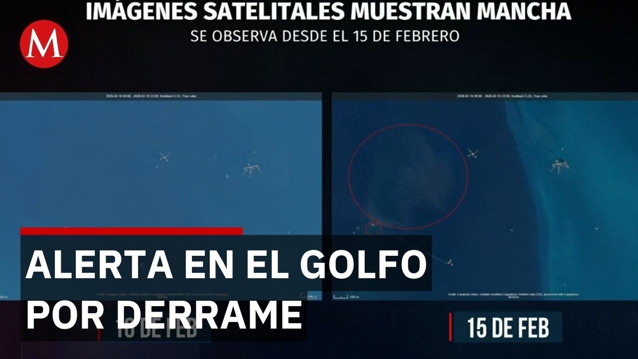 Satélites detectan posible inicio anticipado del derrame en el Golfo de México