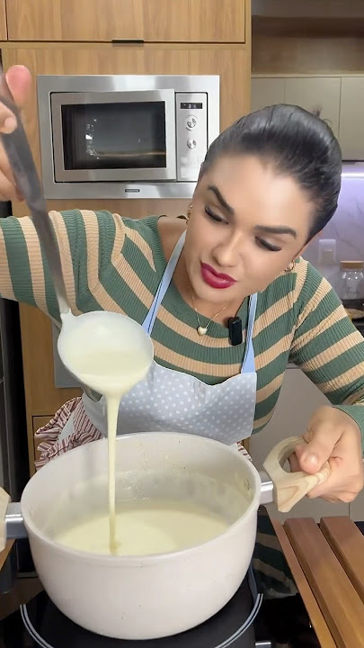 MOLHO BRANCO, SUPER FACIL DE FAZER (Bechamel)