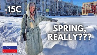 Spring in SIBERIA is just different | Spring VLOG