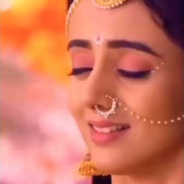 Rukmini listening Krishna bansuri from radha😍😍