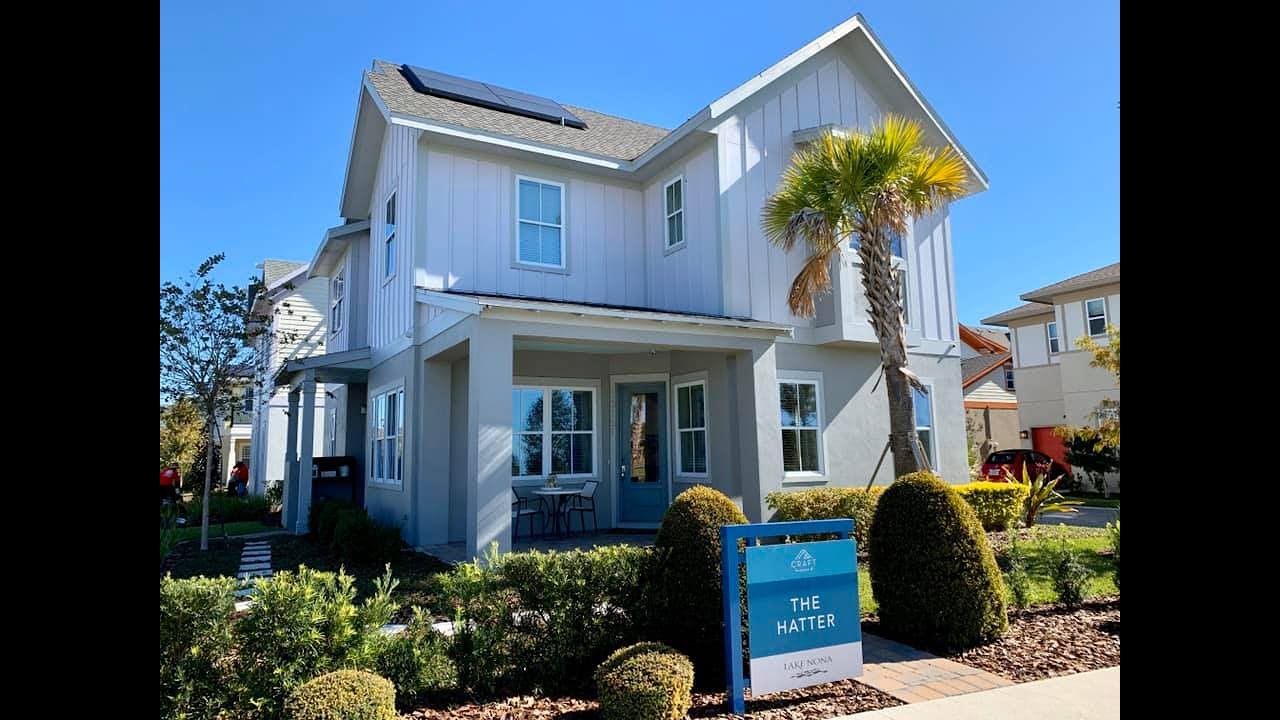 Orlando New Model Homes Craft Homes in Laureate Park, Lake Nona The