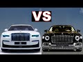 2021 Rolls Royce Ghost vs Bentley Flying Spur 2021! Ultra-luxurious sedan cars (review) flying spur.