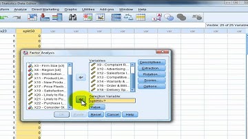 Factor Analysis Tutorial Using Spss v20 part 3