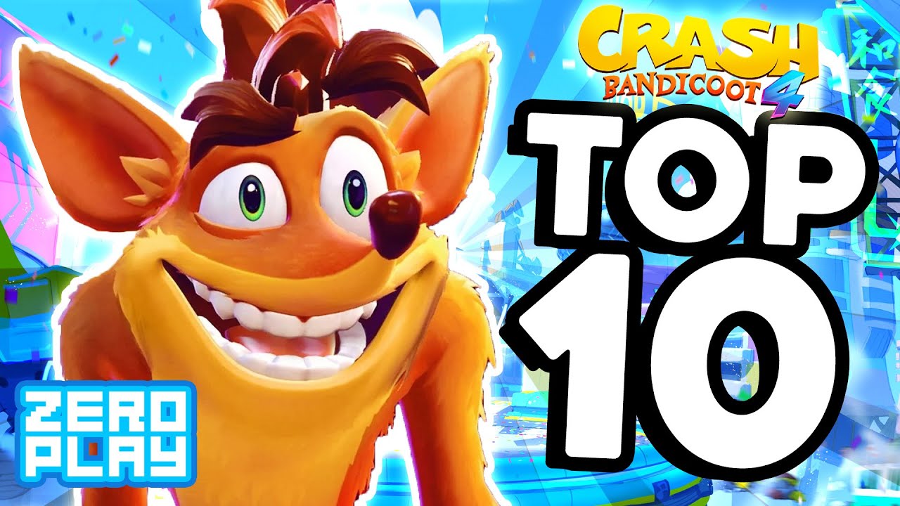 I 10 MIGLIORI LIVELLI di CRASH BANDICOOT 4 YouTube