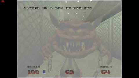 Doom 64 MAP03   Main engineering 3rd difficulty I own Doom