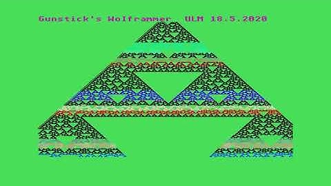 10 hours of wolframmer 256 bytes Atari ST demo